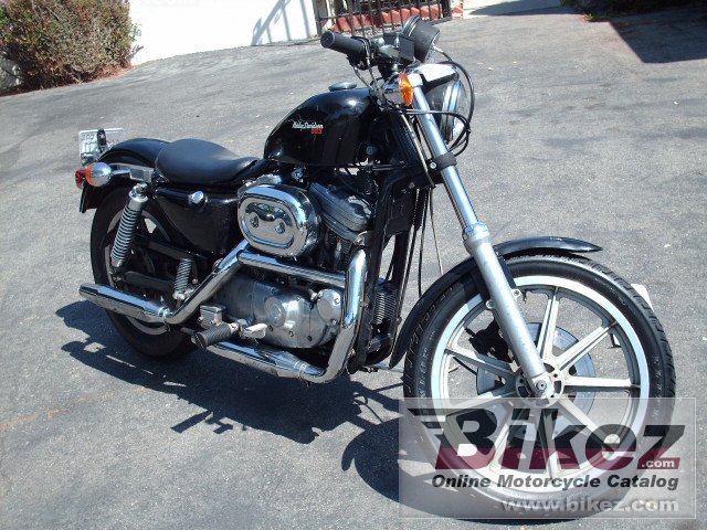 Big semead CA xlh sportster 883 hugger picture and wallpaper from Bikez.com